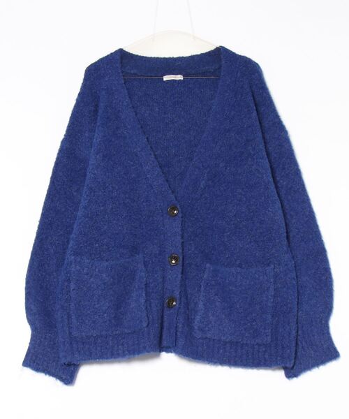 Te chichi（テチチ）の「ブークレーニットカーディガン（カーディガン/ボレロ・レディース・オフホワイト/ブルー/グレー・F）」の6枚目の写真