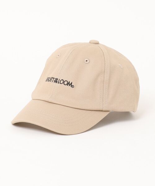 FRUIT OF THE LOOM(フルーツオブザルーム)の「【FRUIT OF THE LOOM】EX KIDS LOGO CAP/ロゴキャップ/キッズ(キャップ・キッズ・ブルー/ブラック/ベージュ/パープル/イエロー/ピンク/グリーン/ホワイト・FREE)」の3枚目の写真
