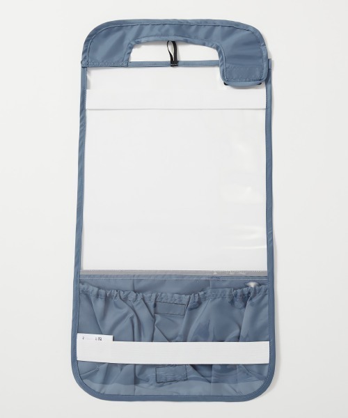 devirock（デビロック）の「収納できるマチポケット付き 撥水 透明ランドセルカバー（ランドセル・キッズ・グレイッシュベージュ/ブルー系1/ネイビー/グリーン系/パープル系1/ピンク系・ONE SIZE）」の10枚目の写真