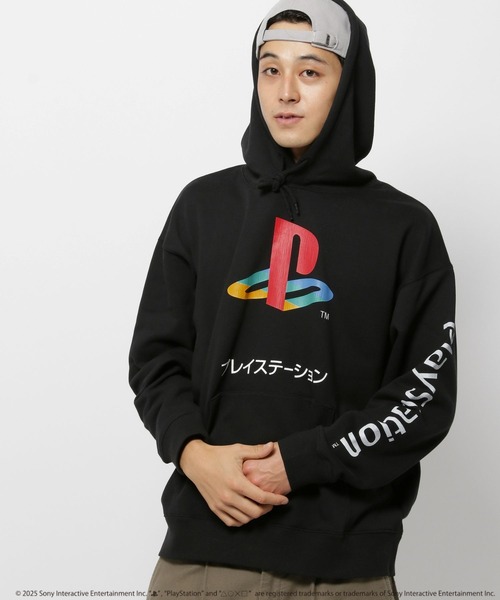 セール】【PlayStation(プレイステーション)】限定裏毛パーカー