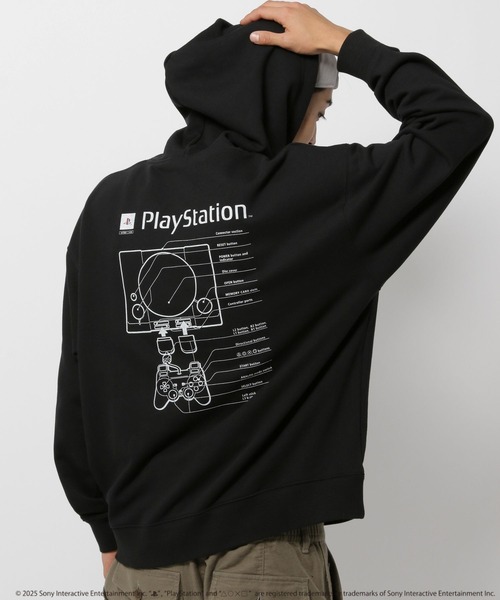 黒 ロゴパーカー 事前にやりとりしてる方の専用商品！！！ セール】【PlayStation(プレイステーション)】限定裏毛パーカー