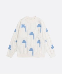 U:UME([)Tassel Rib Sweater(jbg/Z[^[)