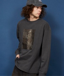 【定番ブラック】ルイヴィトン 両面プリントTシャツ ビッグロゴ 袖ロゴ 黒 M 定番ブラック】ルイヴィトン 両面プリントTシャツ ビッグロゴ 袖