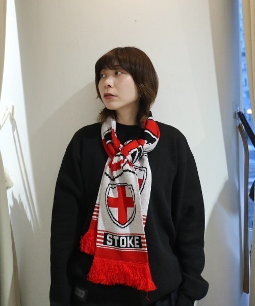 【Football Scarf】フットボールマフラー Stoke ストーク・シティFC（マフラー）｜fridge（フリッジ）