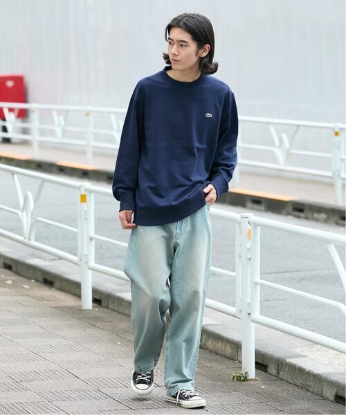 B.C STOCK（ベーセーストック）の「《追加2》[B.A.C.D]ワイドストレートデニム（デニムパンツ・メンズ・ブルー系その他/ブルー/ブラック系その他/ライトブルー・MEDIUM/SMALL/LARGE）」の6枚目の写真