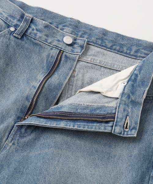 B.C STOCK（ベーセーストック）の「《追加2》[B.A.C.D]ワイドストレートデニム（デニムパンツ・メンズ・ブルー系その他/ブルー/ブラック系その他/ライトブルー・MEDIUM/SMALL/LARGE）」の14枚目の写真