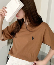 U.S. POLO ASSN.（ユーエスポロアッスン）の「U.S. POLO ASSN. ベーシック クルーネック 半袖 Tシャツ（Tシャツ/カットソー）」