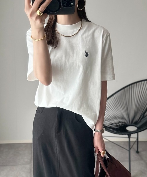 新品★未使用 BANDELBASIC N/S POLO ONE-PIECE XS U.S. POLO ASSN.】ワンポイント刺繍ワンピース 通販【ニッセン】