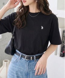 U.S. POLO ASSN. ベーシック クルーネック 半袖 Tシャツ