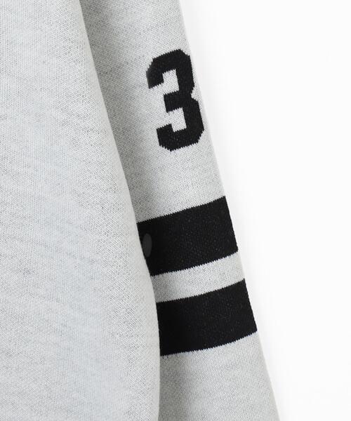 WEGO（ウィゴー）の「WEGO/ナンバリングジャガードVネックニット（ニット/セーター・レディース・アイボリー/ネイビー/ホワイト・FREE）」の16枚目の写真