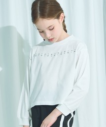 PAIRMANON COEUR（ペアマノンクール）の「【PAIRMANON COEUR】スタッズライン カットソートップス（Tシャツ/カットソー）」