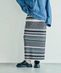 LEPSIM | 12ゲージマルチボーダースカート　290073(スカート)