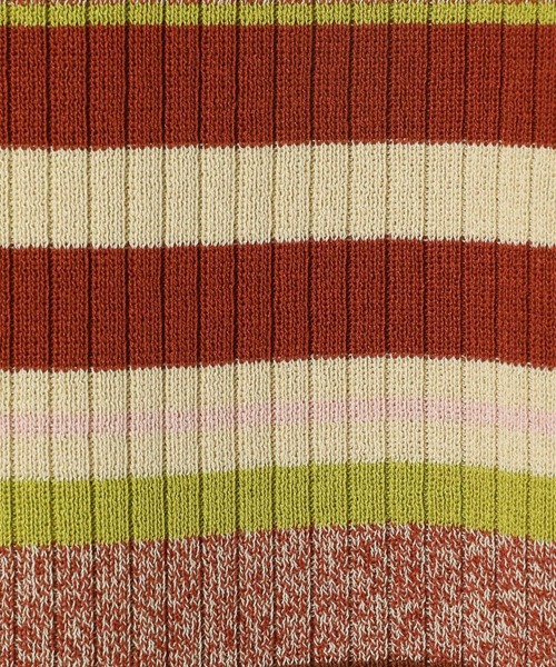 LEPSIM（レプシィム）の「12ゲージマルチボーダースカート　290073（スカート・レディース・グリーン/テラコッタ/ブラック・FREE）」の10枚目の写真