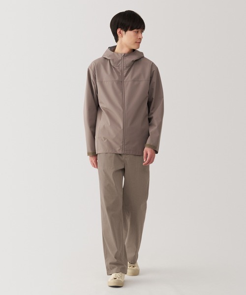 無印良品（ムジルシリョウヒン）の「紳士　ストレッチジャージーベイカーパンツ（その他パンツ・メンズ・ダークネイビー/ダークグリーン/ブラウン系・S/M/L/XL）」の4枚目の写真