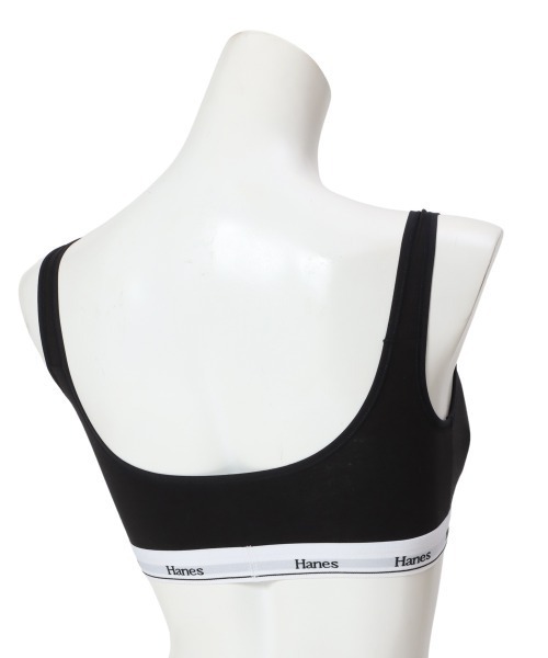HANES（ヘインズ）の「【HANES/ヘインズ】SOFT BRA（スポーツブラ・レディース・ブルー/ヘザーグレー/ブラック・M/L）」の4枚目の写真