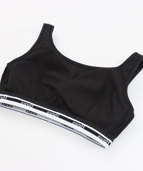 HANES（ヘインズ）の「【HANES/ヘインズ】SOFT BRA（スポーツブラ・レディース・ブルー/ヘザーグレー/ブラック・M/L）」の11枚目の写真