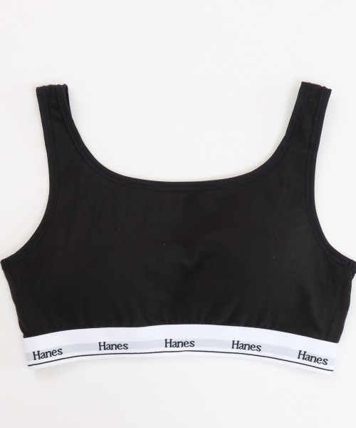 HANES（ヘインズ）の「【HANES/ヘインズ】SOFT BRA（スポーツブラ・レディース・ブルー/ヘザーグレー/ブラック・M/L）」の10枚目の写真