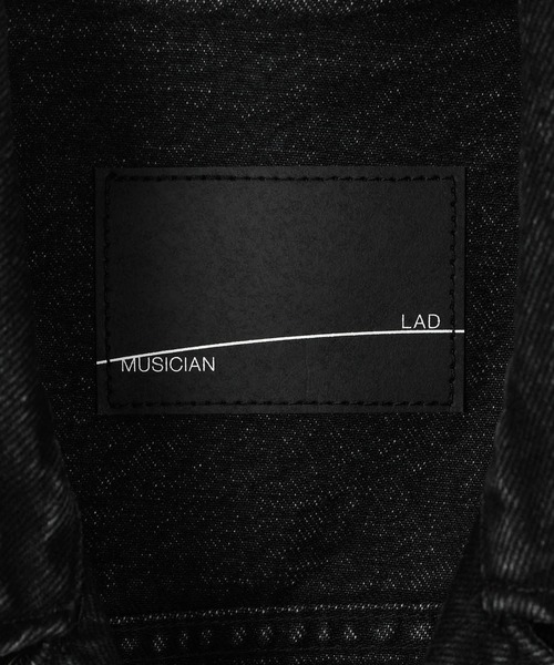 LAD MUSICIAN(ラッドミュージシャン)の「14oz DENIM SHIRT JACKET(デニムジャケット・メンズ・ブラック系・42/44/46)」の7枚目の写真