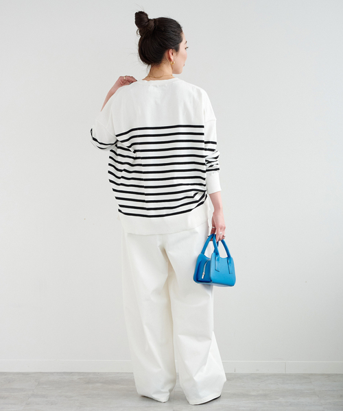 B.C STOCK（ベーセーストック）の「2WAYミニBAG（ショルダーバッグ・レディース・ホワイト/ブルー系その他/シルバー・FREE）」の7枚目の写真