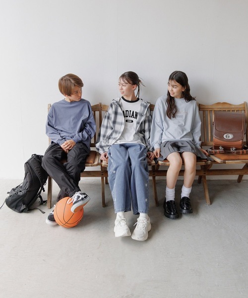 GLOBAL WORK（グローバルワーク）の「ズットパットパーカー/147419（マウンテンパーカー・キッズ・ベージュ/ブラック/オフホワイト/ブルー/チェック/ブルー系その他4・130cm/140cm/160cm/150cm）」の20枚目の写真