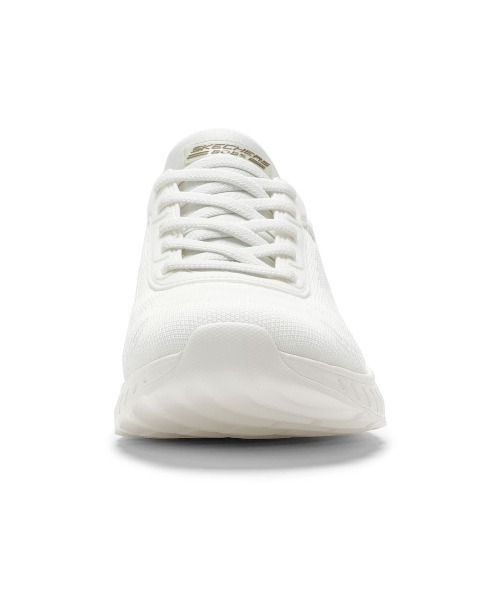 SKECHERS(スケッチャーズ)の「【SKECHERS】 BOBS SQUAD CHAOS - CUR(スニーカー・レディース・オフホワイト/ブラック・23.0cm/23.5cm/24.0cm/24.5cm/25.0cm/22.5cm)」の6枚目の写真