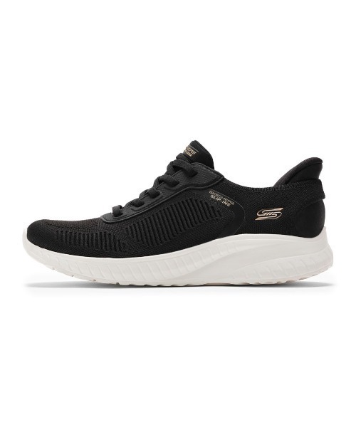 SKECHERS(スケッチャーズ)の「【SKECHERS】 BOBS SQUAD CHAOS - CUR(スニーカー・レディース・オフホワイト/ブラック・23.0cm/23.5cm/24.0cm/24.5cm/25.0cm/22.5cm)」の13枚目の写真