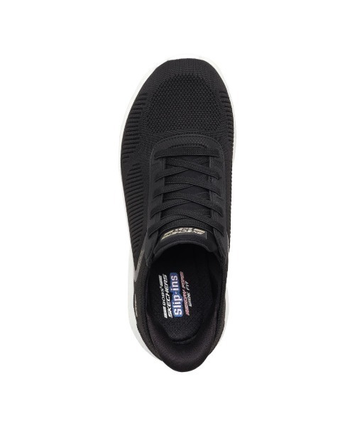 SKECHERS(スケッチャーズ)の「【SKECHERS】 BOBS SQUAD CHAOS - CUR(スニーカー・レディース・オフホワイト/ブラック・23.0cm/23.5cm/24.0cm/24.5cm/25.0cm/22.5cm)」の17枚目の写真