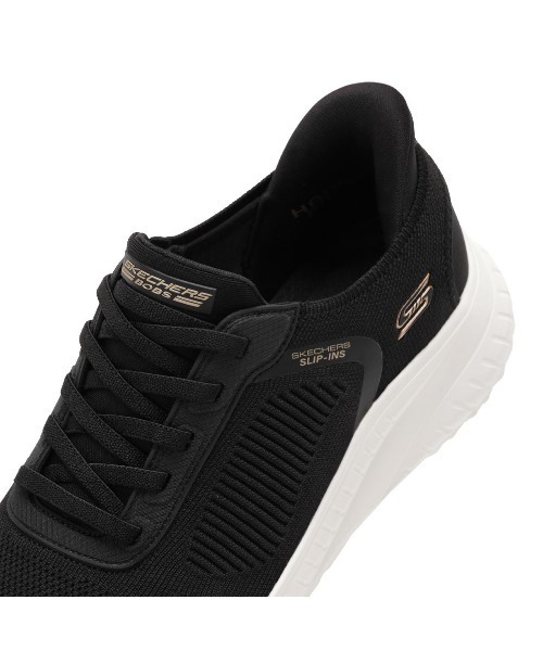 SKECHERS(スケッチャーズ)の「【SKECHERS】 BOBS SQUAD CHAOS - CUR(スニーカー・レディース・オフホワイト/ブラック・23.0cm/23.5cm/24.0cm/24.5cm/25.0cm/22.5cm)」の19枚目の写真