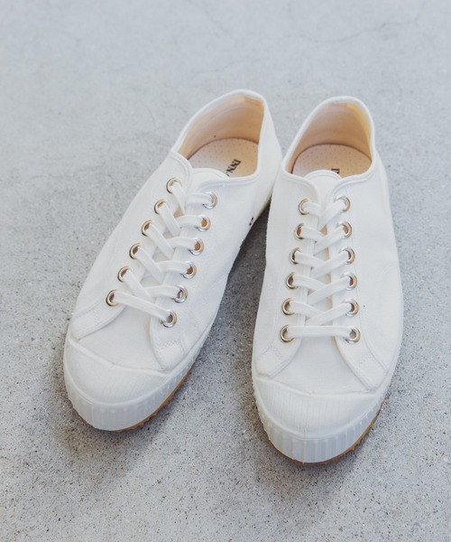 INN-STANT（インスタント）の「INN-STANT インスタント キャンバスレースアップスニーカー（スニーカー・メンズ・インディゴブルー/ホワイト・42/40）」の5枚目の写真