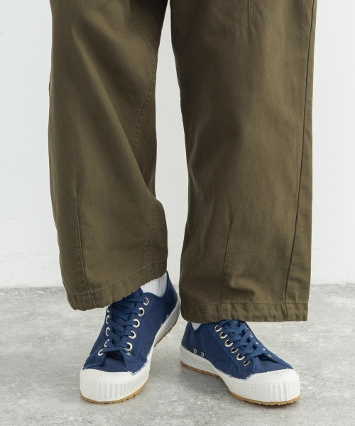 INN-STANT（インスタント）の「INN-STANT インスタント キャンバスレースアップスニーカー（スニーカー・メンズ・インディゴブルー/ホワイト・42/40）」の7枚目の写真