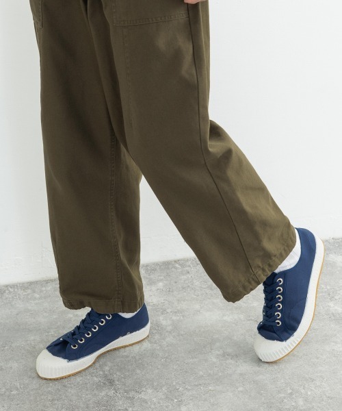 INN-STANT（インスタント）の「INN-STANT インスタント キャンバスレースアップスニーカー（スニーカー・メンズ・インディゴブルー/ホワイト・42/40）」の8枚目の写真