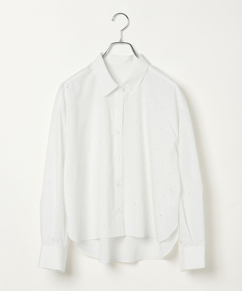 セール】ビジュークロップドシャツ/147543（シャツ/ブラウス）｜GLOBAL