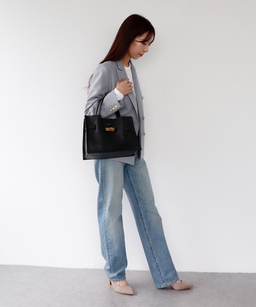 Sirin(シリン)の「【yanuk/ヤヌーク】LEA ローライズボーイズストレート サックス(デニムパンツ・レディース・サックスブルー・X-SMALL/SMALL)」の7枚目の写真