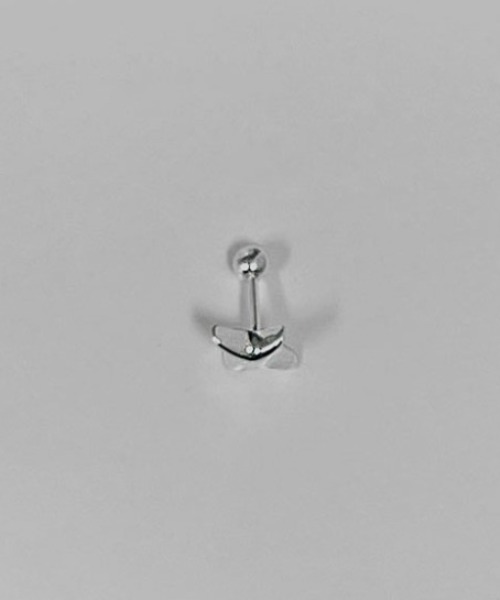 SILVER 925) パッパーシャインピアス（ピアス（片耳用