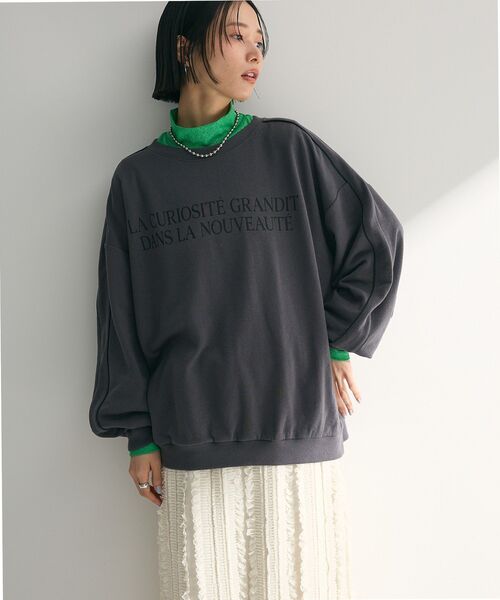 AINEA 半袖チュニック 黒・ピンク・緑 7分袖ピンタック半開チュニック（婦人）(M～L オフ
