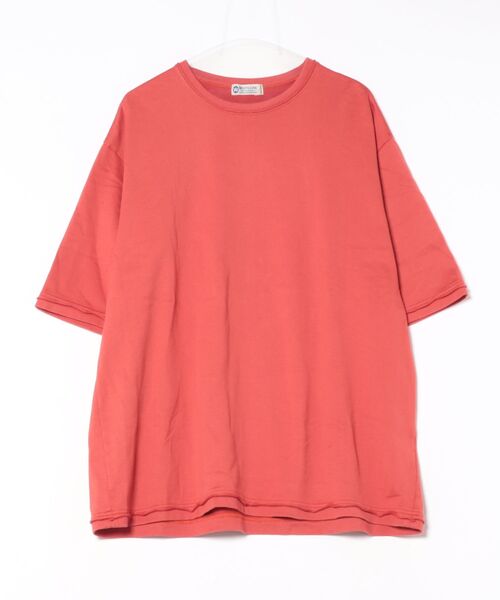 【8】【WHITE LINE（ホワイトライン）】ミニ裏毛クルーネックスウェットS/S