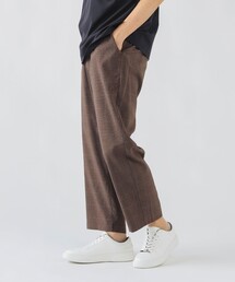 BEAMS HEART | COOLMAX アンクル チェック ワイドイージー パンツ【吸水速乾・接触冷感】(その他パンツ)