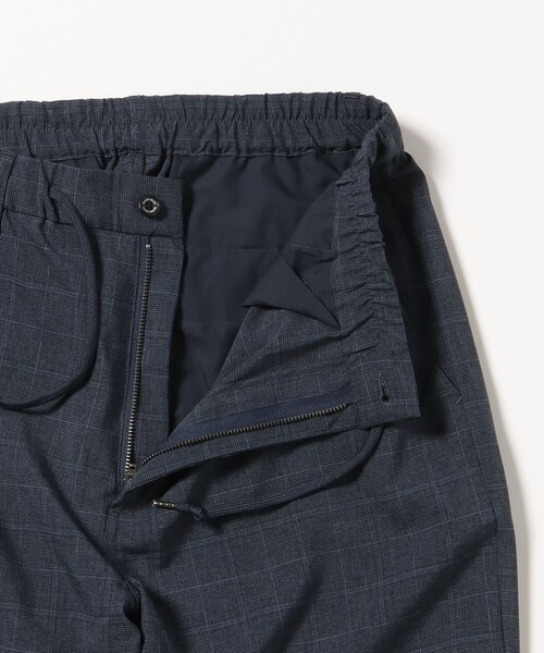 BEAMS HEART（ビームスハート）の「COOLMAX アンクル チェック ワイドイージー パンツ【吸水速乾・接触冷感】（その他パンツ・メンズ・ネイビー/ブラウン・LARGE/SMALL/MEDIUM）」の19枚目の写真