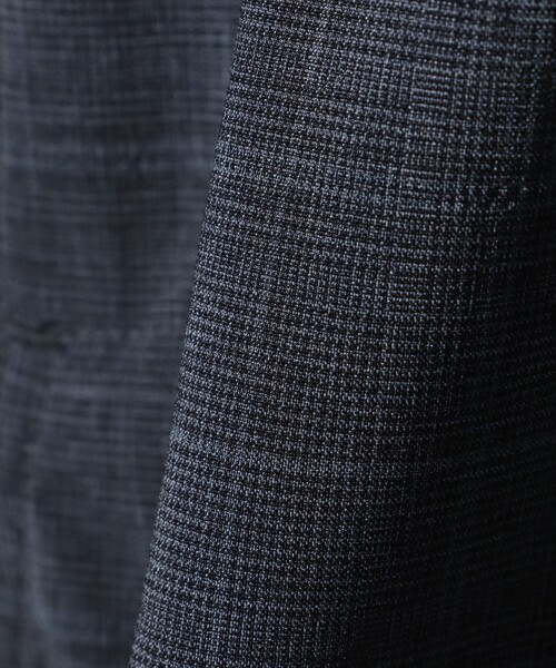 BEAMS HEART（ビームスハート）の「COOLMAX アンクル チェック ワイドイージー パンツ【吸水速乾・接触冷感】（その他パンツ・メンズ・ネイビー/ブラウン・LARGE/SMALL/MEDIUM）」の21枚目の写真