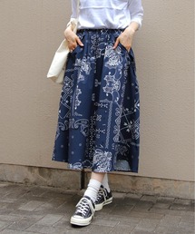 WILD THINGS（ワイルドシングス）の「WILD THINGS/ワイルドシングス　プリントラックススカート　PRINT LAX SKIRT（スカート）」