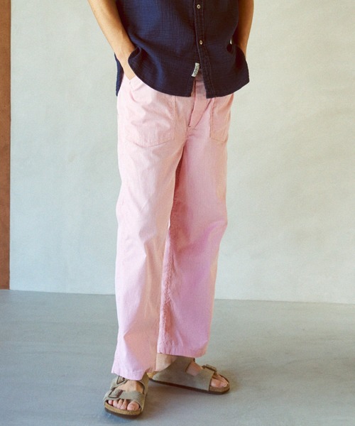 OMNIGOD（オムニゴッド）の「[OMNIGOD mens / オムニゴッド] コードレーン PWイージーパンツ（その他パンツ・メンズ・ブルー系その他/レッド系その他・2/3）」の2枚目の写真