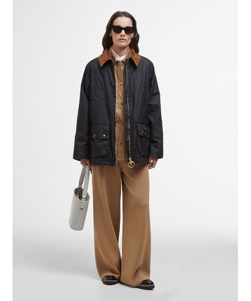 Barbour(バブアー)の「Raelynn ワックス ジャケット(ブルゾン・レディース・オリーブ/ブラック・8)」の8枚目の写真