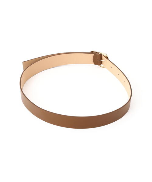 EDIT COLOGNE（エディットコロン）の「ニュアンスバックルミドルベルト（ベルト・レディース・ベージュ系その他/ブラウン/ブラック・ﾌﾘ-）」の6枚目の写真