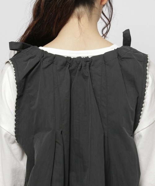 ニコアンド ステッチリボンベスト niko and ｜ステッチリボンベスト | Rakuten Fashion(楽天