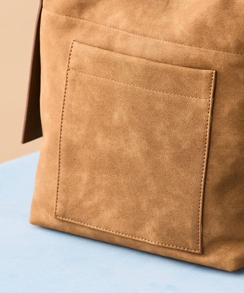 Kastane(カスタネ)の「【Kolors like you】スエードワンハンドルバッグ(ショルダーバッグ・レディース・ブラウン/グレイッシュベージュ/ピンク系その他・FREE)」の11枚目の写真