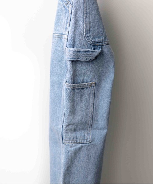 UNIVERSAL OVERALL(ユニバーサルオーバーオール)の「『UNIVERSAL OVERALL』DENIM PAINTER PANTS(デニムパンツ・メンズ・ブラック/ブルー・MEDIUM/X-LARGE/LARGE)」の21枚目の写真