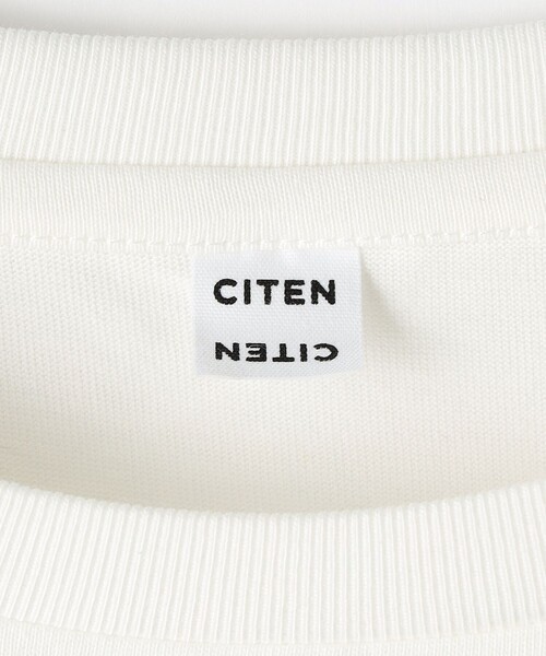 CITEN(シテン)の「<CITEN>ソデシャーリングロンT ホワイト(Tシャツ/カットソー・レディース・ホワイト・FREE)」の11枚目の写真