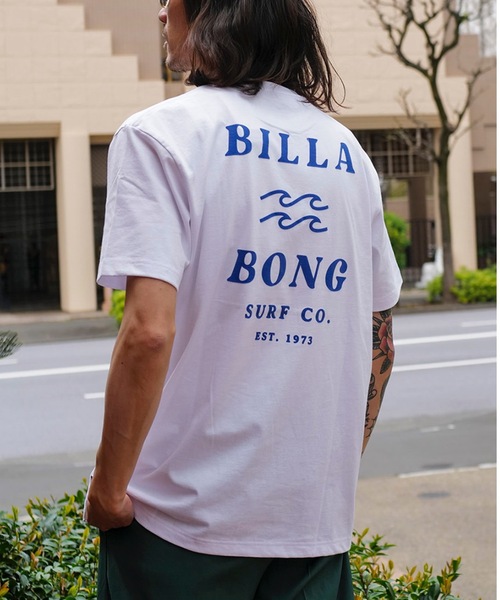 BILLABONG（ビラボン）の「BILLABONG メンズ ONE TIME Tシャツ 【2025年春夏モデル】/ビラボンバックプリントクルーネック半袖Tシャツ（Tシャツ/カットソー・メンズ・ホワイト/グリーン系その他/ネイビー/ホワイト系その他/クリーム/ブラック・X-LARGE/LARGE/MEDIUM/SMALL）」の3枚目の写真