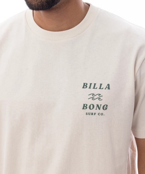BILLABONG（ビラボン）の「BILLABONG メンズ ONE TIME Tシャツ 【2025年春夏モデル】/ビラボンバックプリントクルーネック半袖Tシャツ（Tシャツ/カットソー・メンズ・ホワイト/グリーン系その他/ネイビー/ホワイト系その他/クリーム/ブラック・X-LARGE/LARGE/MEDIUM/SMALL）」の12枚目の写真