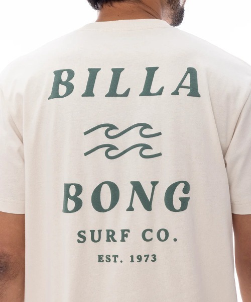 BILLABONG（ビラボン）の「BILLABONG メンズ ONE TIME Tシャツ 【2025年春夏モデル】/ビラボンバックプリントクルーネック半袖Tシャツ（Tシャツ/カットソー・メンズ・ホワイト/グリーン系その他/ネイビー/ホワイト系その他/クリーム/ブラック・X-LARGE/LARGE/MEDIUM/SMALL）」の13枚目の写真